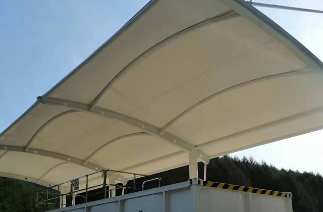 哈尔滨膜结构车棚的施工组织设计